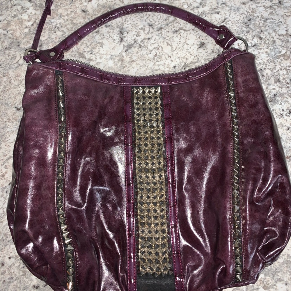 Purple Studded Handbag 💜